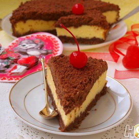 Рецепт творожного торфяного пирога