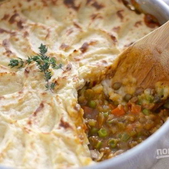 Рецепт вегетарианского пастушьего пирога