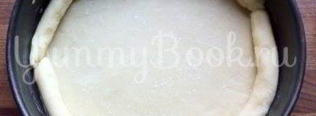 яблочный пирог с пудингом и марципаном. Шаг 7