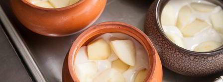 яблочный пирог в горшочке. Шаг 6