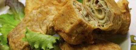 блинчатые пирожки, панированные в тесте. Шаг 12