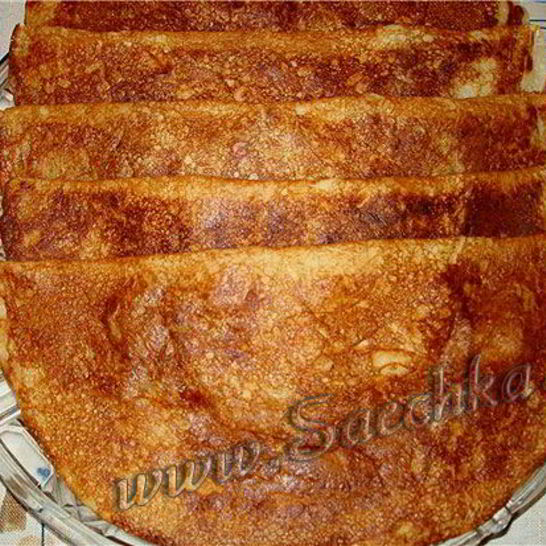 Рецепт блинчатых пирожков