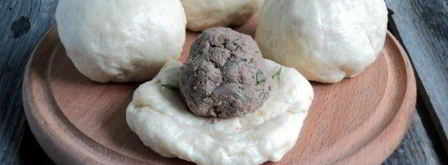 духовые пирожки с печенкой. Шаг 10