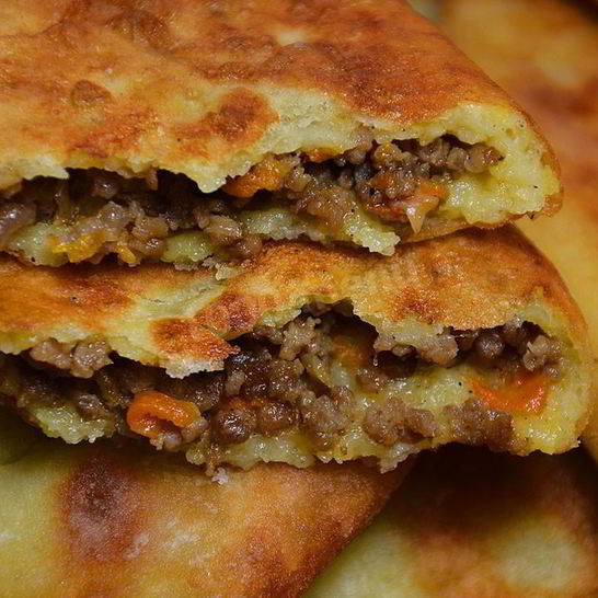 Рецепт картофельных пирожков с фаршем