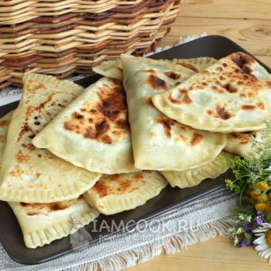 Рецепт кутабов с зеленью