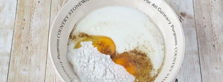 ленивые пирожки с яйцом и зеленым луком. Шаг 6