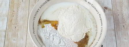 ленивые пирожки с яйцом и зеленым луком. Шаг 7