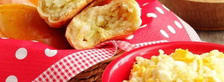 начинка для пирожков с рисом и яйцом. Шаг 12