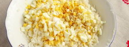 начинка для пирожков с рисом и яйцом. Шаг 8