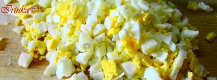 оладушки-пирожки с зеленью и яйцом. Шаг 2