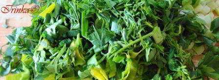 оладушки-пирожки с зеленью и яйцом. Шаг 3