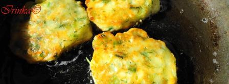 оладушки-пирожки с зеленью и яйцом. Шаг 7