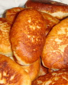 Пирожки без дрожжей на сковороде