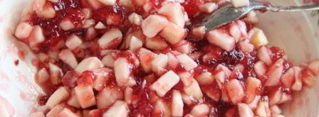 пирожки из дрожжевого теста с яблоками и повидлом. Шаг 9