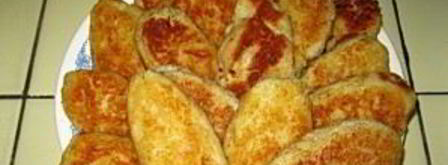 пирожки из картофельного пюре. Шаг 9