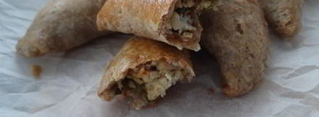 пирожки из заварного теста. Шаг 11