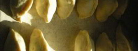 пирожки на кефире без яиц. Шаг 8