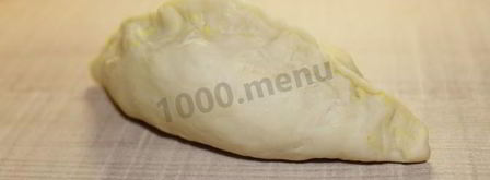 пирожки на кефире с зеленым луком и яйцом. Шаг 18