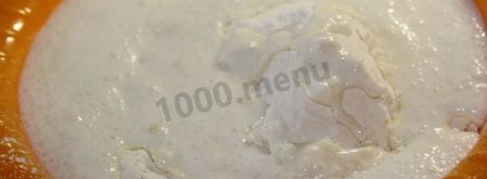 пирожки на кефире с зеленым луком и яйцом. Шаг 5