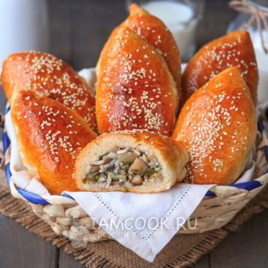 Рецепт пирожков на кефире