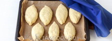 пирожки на кефире. Шаг 13