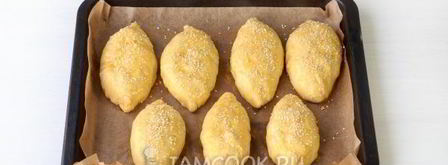 пирожки на кефире. Шаг 14