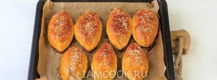 пирожки на кефире. Шаг 15