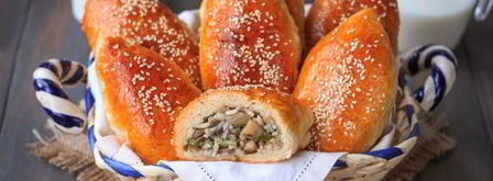 пирожки на кефире. Шаг 16