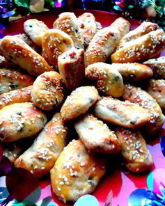 Пирожки на сырном тесте