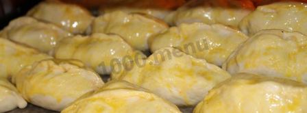 пирожки с абрикосами в духовке. Шаг 22