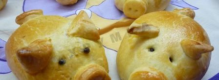 пирожки с фаршем в духовке румяные хрюшки. Шаг 15