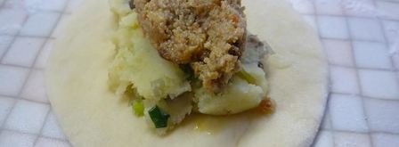 пирожки с фаршем в духовке румяные хрюшки. Шаг 9