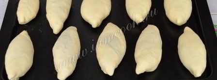 пирожки с говяжьей печенью и капустой. Шаг 15