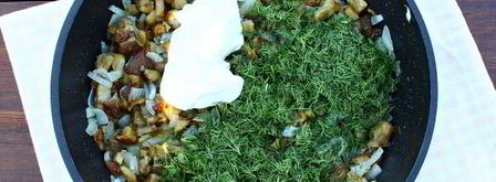 пирожки с грибами из слоеного теста. Шаг 7