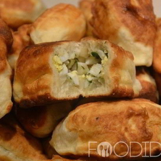 Рецепт пирожков с капустой и яйцами