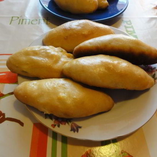 Рецепт пирожков с капустой, рисом и яйцом