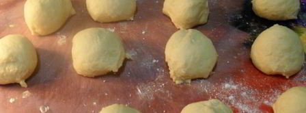 пирожки с картофелем и опятами. Шаг 4