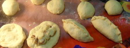 пирожки с картофелем и опятами. Шаг 5