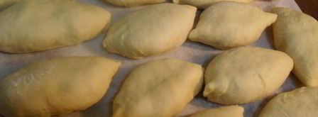 пирожки с картофелем и опятами. Шаг 6