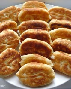 Пирожки с картошкой и творогом