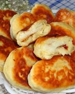 Пирожки с картошкой на кефире жареные