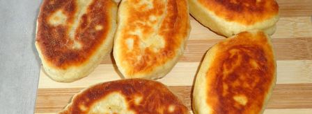 пирожки с картошкой на кефире жареные. Шаг 11