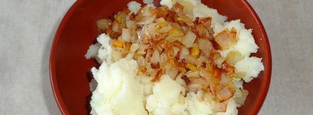 пирожки с картошкой на кефире жареные. Шаг 8