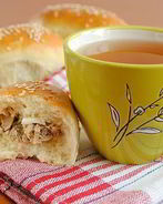 Пирожки с курицей и яйцом