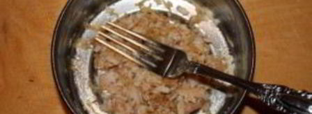 пирожки с рыбой из слоеного теста. Шаг 4