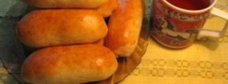 пирожки с сосиской в духовке. Шаг 5