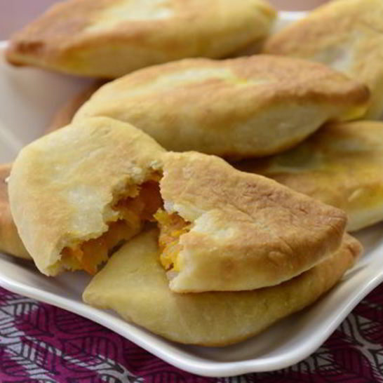 Рецепт пирожков с тыквой