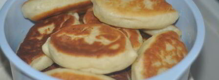 пирожки с ветчинной, сыром и зеленью. Шаг 6