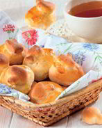 Пирожки с ветчиной и грибами