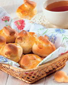 Пирожки с ветчиной и грибами